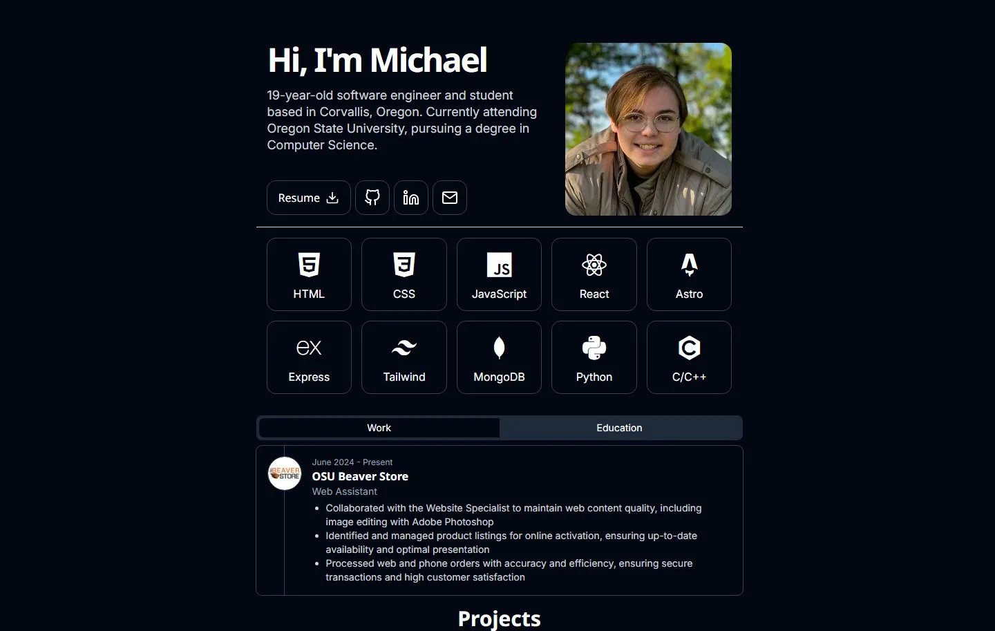 Portfolio Website